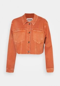 Go Sade Jacket - Denim Jacket - Real Orange Multi -Guess Clothing Sale dfbc25367e7c4f079eda6bf4913d5b91