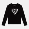 Guess Junior - Long Sleeved Top - Jet Black