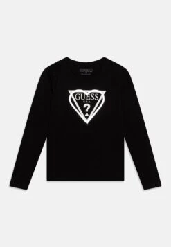 Guess Junior - Long Sleeved Top - Jet Black