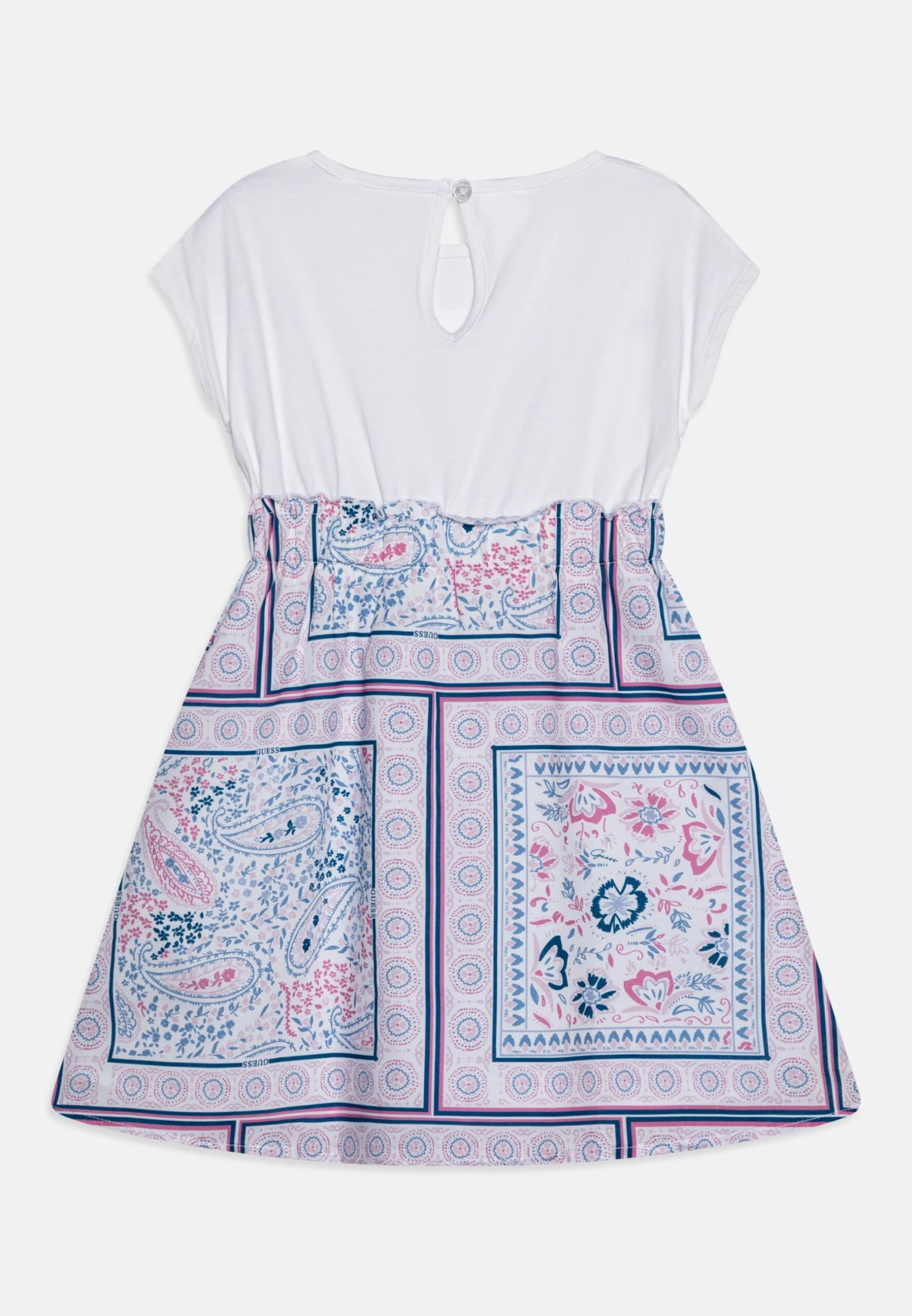 Guess Toddler Mixed Dress - Jersey Dress - Light Pink 2 Guess Toddler Mixed Dress - Jersey Dress - Light Pink - Image 2