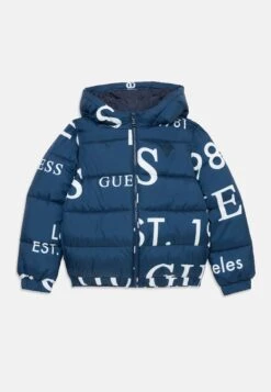 Guess JUNIOR OVERSIZE HOODED PUFFER UNISEX - Winter Jacket - Black -Guess Clothing Sale e1ceb021de1243d688494aa17dfb858e