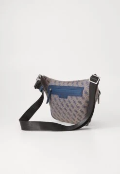 Guess MILANO BUMBAG - Bum Bag - Brown/blue -Guess Clothing Sale e300eb5a97754f61b773ec790245c14d