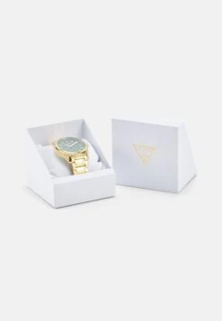 Guess DEX - Watch - Green Sunray/gold-coloured -Guess Clothing Sale e487fea12b20421f8b131bd1bf941266