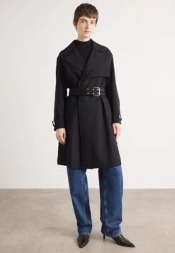 CHRISTINA - Trenchcoat - Black