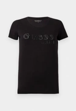 Guess SCRIPT TEE - Print T-shirt - White -Guess Clothing Sale e5fe646857dc4019894150a242e2619b 1