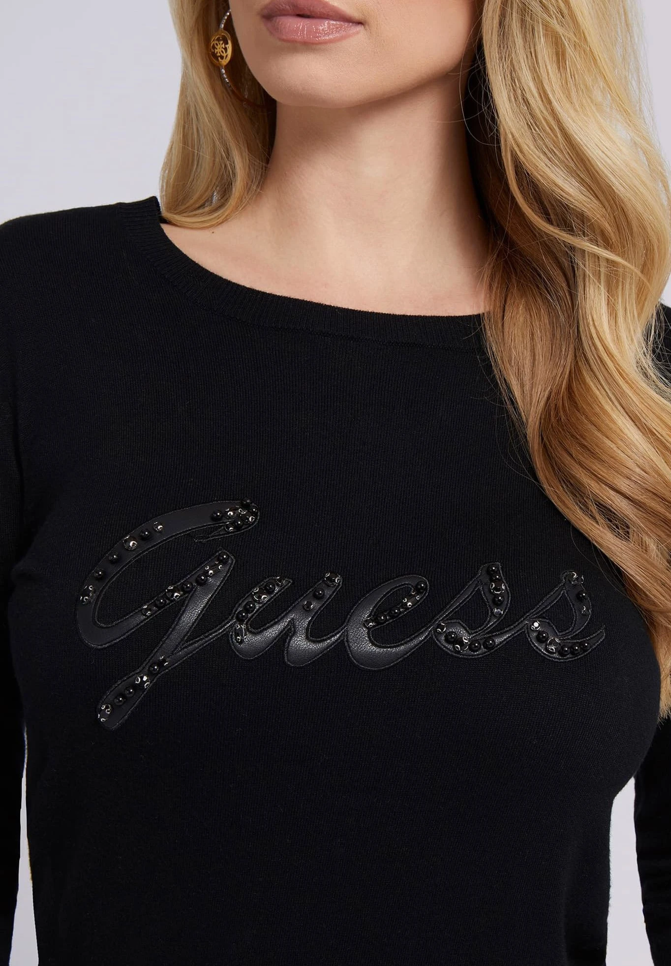 Guess Liliane - Jumper - Jet Black 4 Guess Liliane - Jumper - Jet Black - Image 4