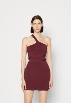Guess Palms Cut Out Mirage Dress - Jumper Dress - Mystic Wine