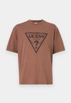 VINTAGE TRIANGLE UNISEX - Print T-shirt - Jet Black -Guess Clothing Sale e6d7051cde4f4236b423ef1f667b7f20