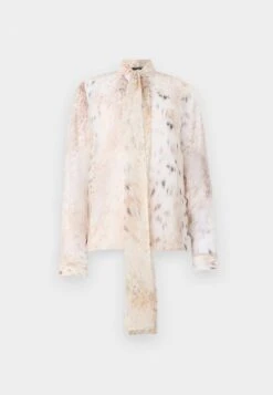 VERITY BOW BLOUSE - Button-down Blouse - Beige -Guess Clothing Sale e76a927cce68444c89bcf17884fe2a2e