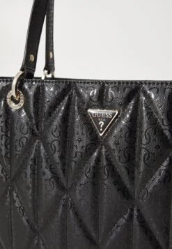 Guess ALDINA NOEL TOTE - Handbag - Black -Guess Clothing Sale e777d9c1581b4151ac150ac78a097e61