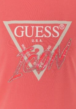 Guess Icon Tee - Print T-Shirt -Guess Clothing Sale e7b75735eec94207996152f85a4f6da3