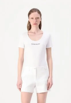 Print T-shirt - Pure White