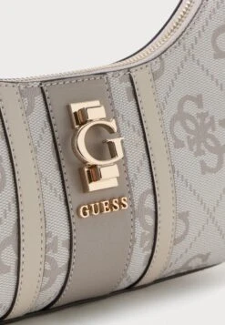 Guess ERENIA SHOULDER BAG - Handbag - Dark Taupe -Guess Clothing Sale e872df656ce34f589607bd9c58545544