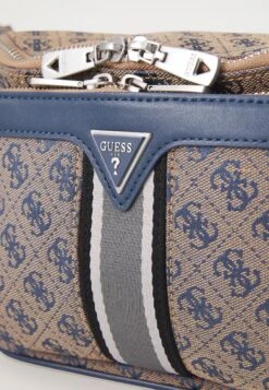 Guess MILANO BUMBAG - Bum Bag - Brown/blue -Guess Clothing Sale e8af2a5566f0492f9381c93cc276ad17