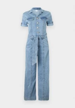 Guess PARKER JUMPSUIT - Jumpsuit - Blue Denim -Guess Clothing Sale e8f32bea542c4174998a203aa4d27b39