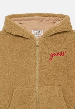 Guess KIDS JUNIOR HOODED JACKET UNISEX - Fleece Jacket - Mountain Honey -Guess Clothing Sale e969f00d4101426da66362923e560ff8