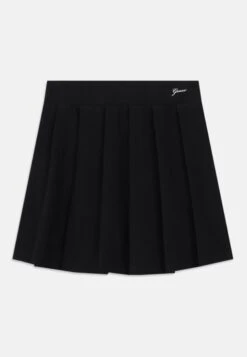 Guess JUNIOR PUNTO MILANO MINI SKIRT - Pleated Skirt - Jet Black