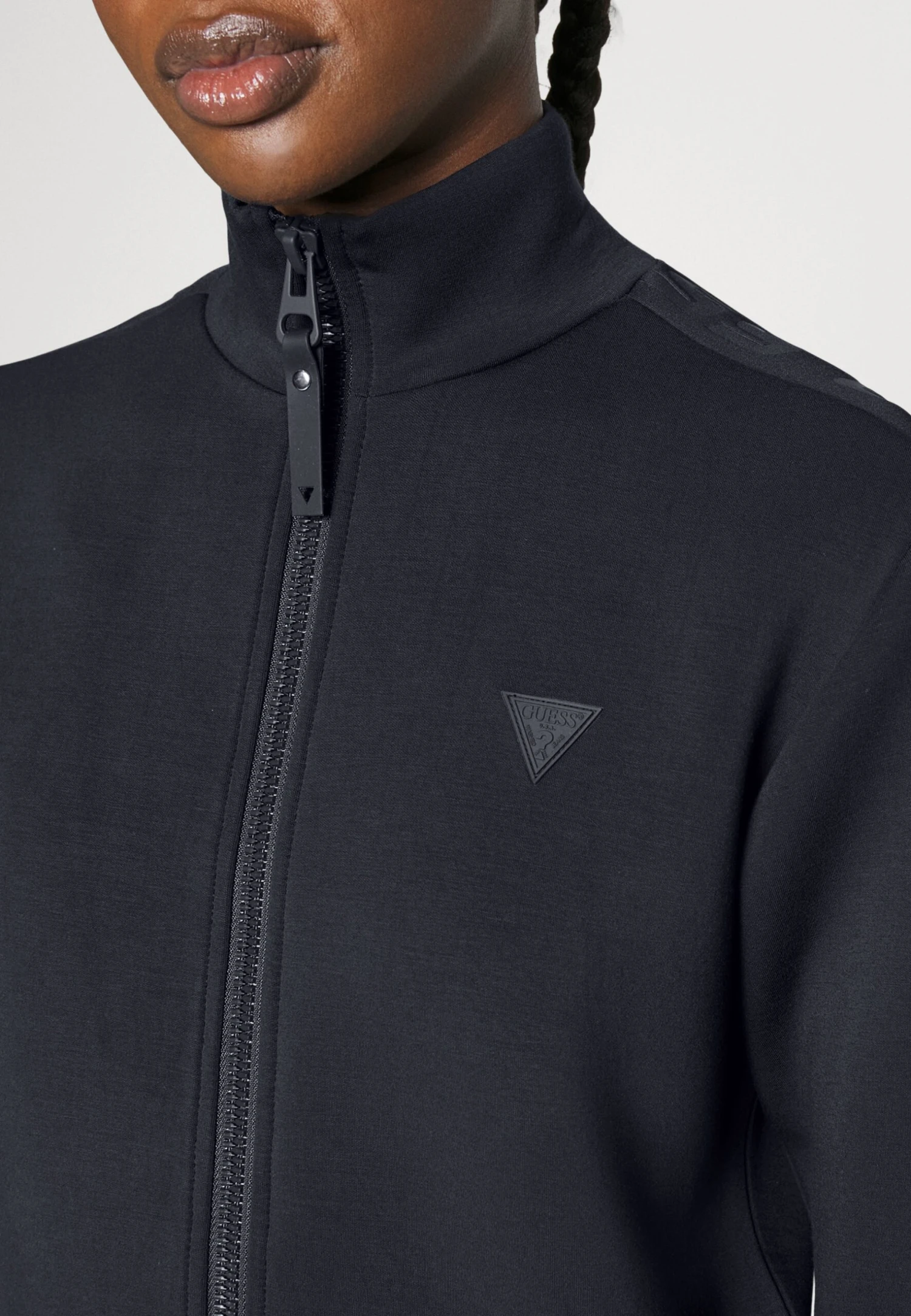 Guess New Allie Scuba Zip - Zip-Up Sweatshirt - Dunkelgrau 5 Guess New Allie Scuba Zip - Zip-Up Sweatshirt - Dunkelgrau - Image 5