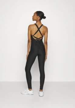 Guess Delma Jumpsuit - Gym Suit - Jet Black -Guess Clothing Sale ea6caf340ea8477dabcdb5cc528f5ec8