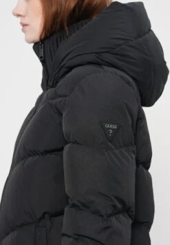 Guess ELEONOR LONG - Down Coat - Jet Black -Guess Clothing Sale eadbadaba72341e0a98930b71014eef5