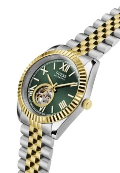 Guess CONNOISSEUR - Watch - Silver And Green -Guess Clothing Sale eb2ac5f37ae5448aa273d8d52fd391cd