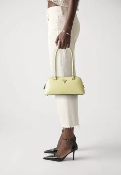 Guess ARNELA SHOULDER SATCHEL - Handbag - Yellow