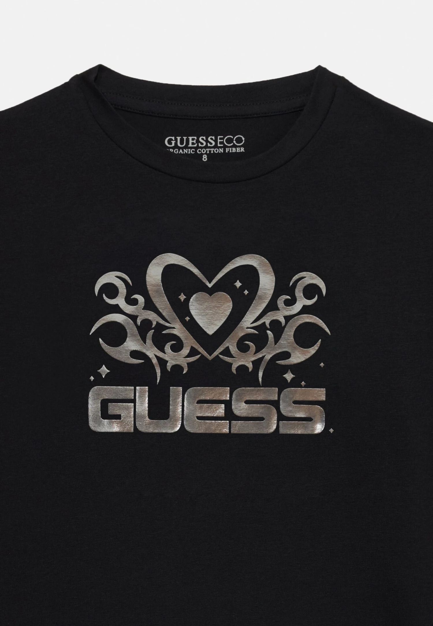 Guess JUNIOR MIDI - Long Sleeved Top - Jet Black 3 Guess JUNIOR MIDI - Long Sleeved Top - Jet Black - Image 3