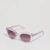 Guess Sunglasses - Shiny Lilac / Gradient Brown