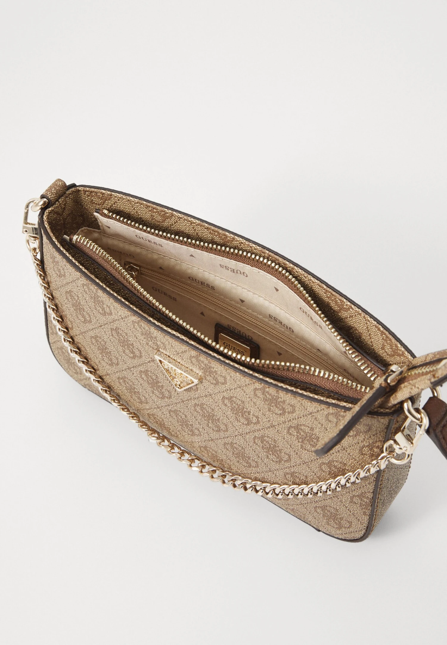 Guess NOELLE II MINI BAG - Handbag - Latte/brown 4 Guess NOELLE II MINI BAG - Handbag - Latte/brown - Image 4