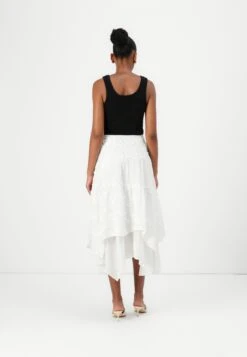 Guess ZUREY MAXI SKIRT - Maxi Skirt - Pure White -Guess Clothing Sale ecaef0a3873b41c180f5914e35f3eb74