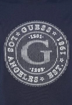 Guess BIG LOGO - Print T-shirt - Smart Blue -Guess Clothing Sale ed1afb13e77844c9b9d598df7467b11d