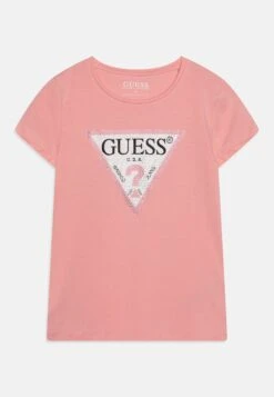 Guess Core - Print T-Shirt - Sweet Pink