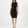 Guess PRISCA BODY ICON JEWEL DRESS - Shift Dress - Jet Black