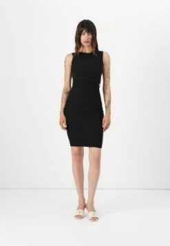 Guess PRISCA BODY ICON JEWEL DRESS - Shift Dress - Jet Black