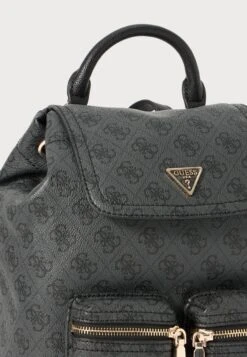 Guess MANHATTAN II FLAP - Backpack - Coal 8 Guess MANHATTAN II FLAP - Backpack - Coal -Guess Clothing Sale ed99fe2ed8a742278b8503e2006c5294