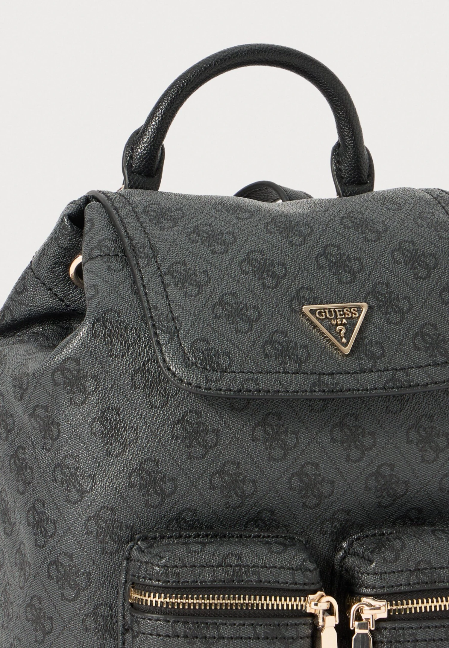 Guess MANHATTAN II FLAP - Backpack - Coal 4 Guess MANHATTAN II FLAP - Backpack - Coal - Image 4