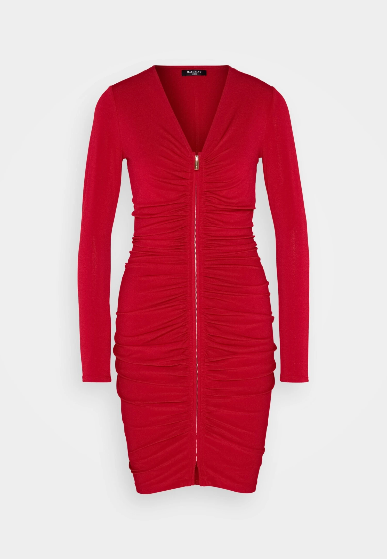 Lindsay Dress - Cocktail Dress / Party Dress - Deep Scarlet 5 Lindsay Dress - Cocktail Dress / Party Dress - Deep Scarlet - Image 5