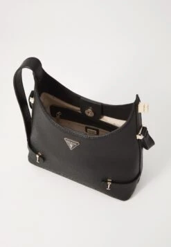 Guess SMALL HOBO CROSSBODY - Handbag - Black 9 Guess SMALL HOBO CROSSBODY - Handbag - Black -Guess Clothing Sale edce0a65adcd44028a766260ab1a7860