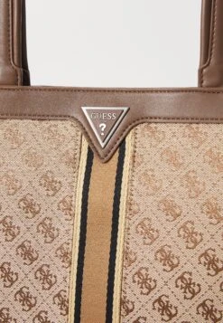 Guess MILANO TOTE - Tote Bag - Beige/brown -Guess Clothing Sale ede2db794bf8410aa80380b41bbe0104