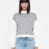 Guess AUBREY - Jumper - Cream/blue
