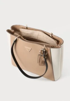 Guess NOELLE II TOTE - Handbag - Tan -Guess Clothing Sale edfb0aa389d64cd5b0e24d6925c1d839