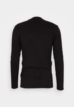 Guess ORIGINAL LOGO - Long Sleeved Top - Jet Black -Guess Clothing Sale edfddf23c4604653835cdb3fc44eece3