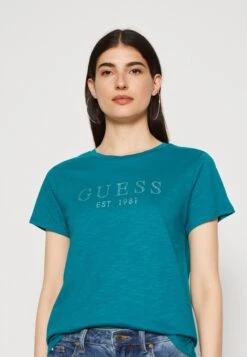 Guess Ss 1981 Easy- Print T-Shirt - Capri Lake -Guess Clothing Sale ee4fbf7ffeac468aafa608406d75a10d