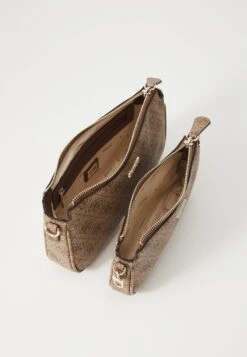 Guess NOELLE II POUCH CROSSBODY - Handbag - Latte/brown -Guess Clothing Sale eebf67b2cffd4586b19fd914f90d1f46