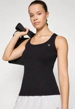 Guess COLETTE TANK - Top - Jet Black -Guess Clothing Sale ef1433b6cbb145bda73c92f9ef1041e4