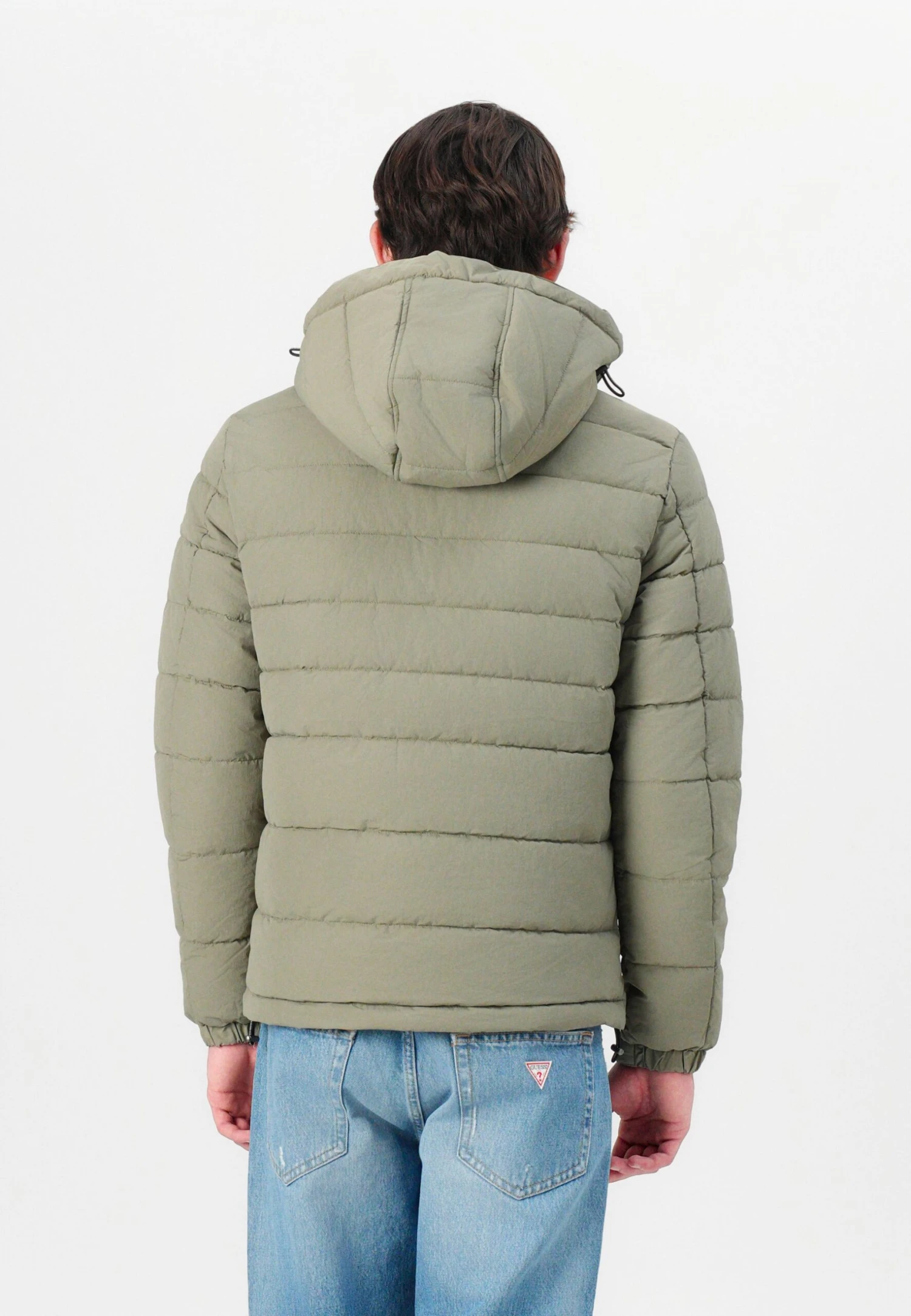 Guess Winter Jacket - Mossy Green 3 Guess Winter Jacket - Mossy Green - Image 3