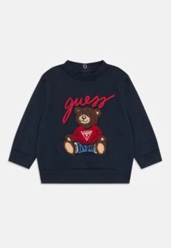 Guess BABAY TODDLER KIDS ACTIVE UNISEX - Sweatshirt - Smart Blue