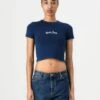 BABY TEE - Basic T-shirt - Blue Indigo