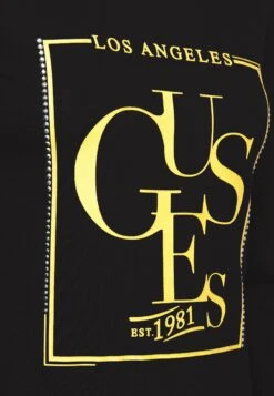 Guess Logo Tee - Long Sleeved Top - Black -Guess Clothing Sale efbad27526004b439fd9d69279960370