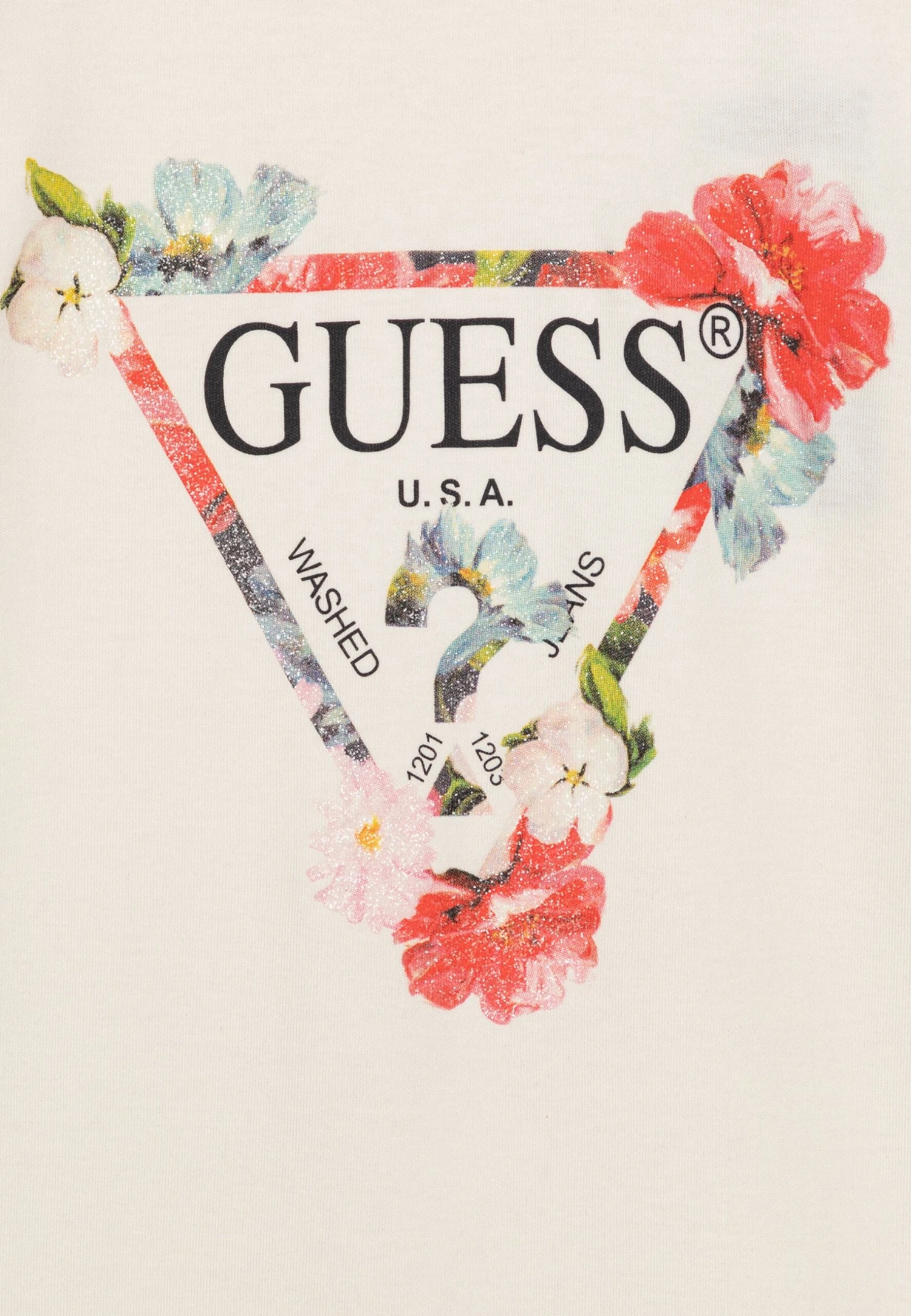 Guess Junior Core Sleeves Dress - Jersey Dress - Cream White 3 Guess Junior Core Sleeves Dress - Jersey Dress - Cream White - Image 3